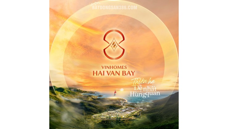 SỞ HỮU BIỆT THỰ BIỂN ĐẲNG CẤP TẠI BẠCH VÂN – HẢI VÂN BAY